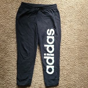 Adidas logo sweatpants